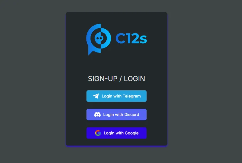Provider sign-in options